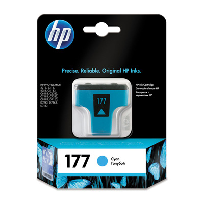 Картридж струйный HP 177 C8771HE гол. для PhSm C5183/C6183