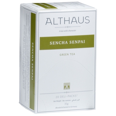 Чай Althaus Deli Packs Sencha Senpai 20 пакx1,75гр/уп