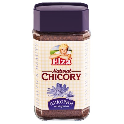 Цикорий гранулированный ELZA Natural Chicory стекл. банка 100г