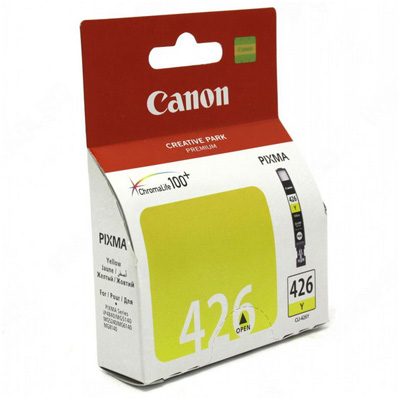 Картридж струйный Canon CLI-426Y (4559B001) жел. для iP4840, MG5140/5240