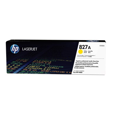 Картридж лазерный HP 827A CF302A жел. для CLJ Enterprise M880z