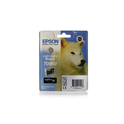 Картридж струйный Epson T0969 C13T09694010 св.сер. для St Photo R2880