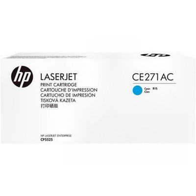 Картридж лазерный HP CE271AC гол. для CLJ CP5525/M750