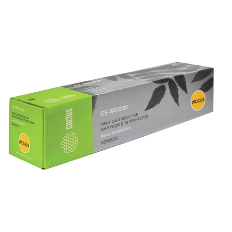 Тонер-картридж Xerox (106R01305) WC5225/5230, ресурс 30000 стр., Cactus, совместимый, CS-WC5225