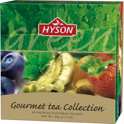 Чай HYSON зел. Gurmet Tea Collection 60 пак x 1.5гр/уп