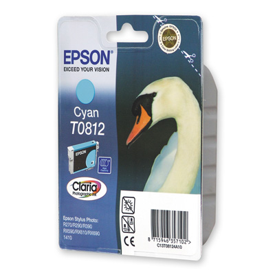 Картридж струйный Epson T0812 C13T11124A10 гол. пов.емк. для R270