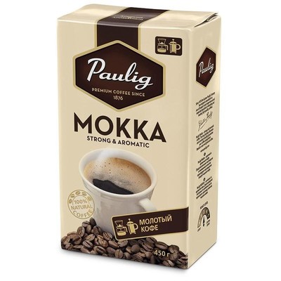 Кофе Paulig Mokka молотый 450 г.