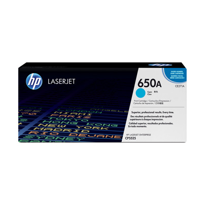 Картридж лазерный HP 650A CE271A гол. для CLJ CP5525