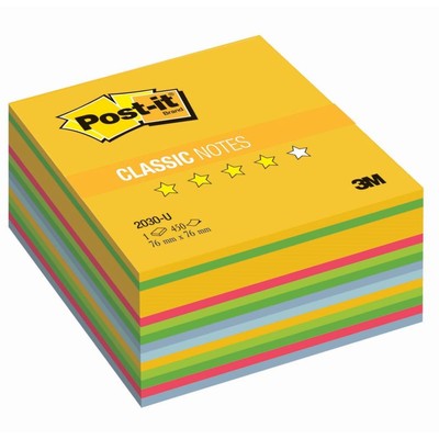 Блок-кубик Post-it куб 2030-U 76х76 мармелад 450л.