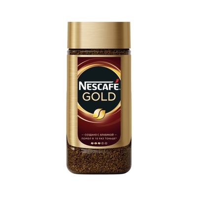 Кофе Nescafe Gold раств.субл.190г стекло