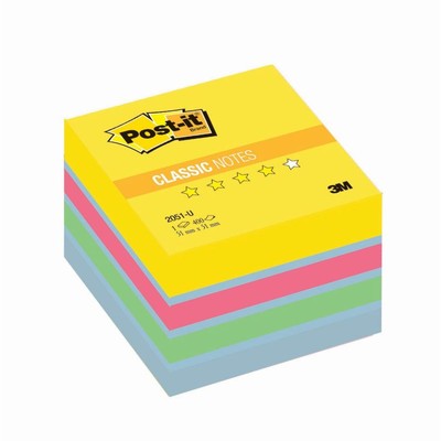 Блок-кубик Post-it миникуб 2051-SP/AU 51х51 мармелад 400л.