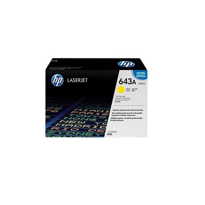 Картридж лазерный HP 643A Q5952A жел. для CLJ 4700