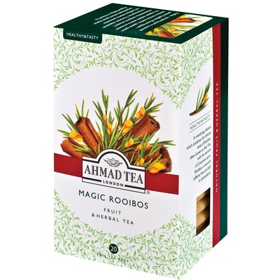 Чай Ahmad Tea Травяной с корицей (Мэджик ройбуш) 20пакx1,5г 1165