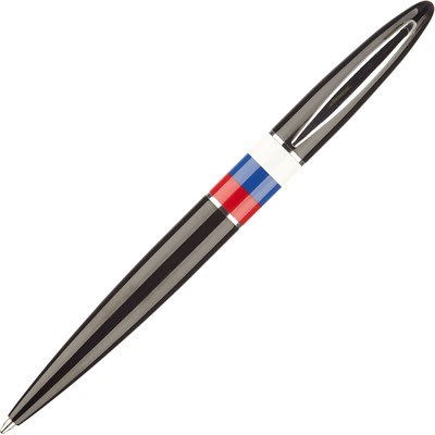 Ручка шариковая Attache Россия автоматич, синяя, 0,5 мм