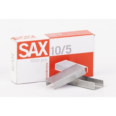 Скобы для степлера N10 SAX, оцинкованные 1000 шт в упаковке