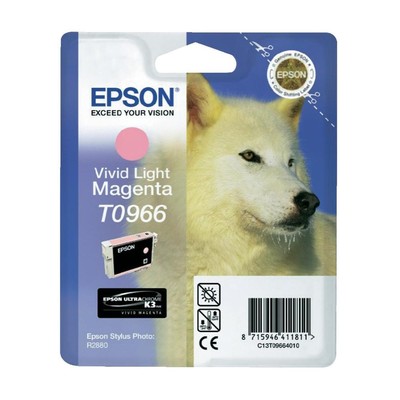 Картридж струйный Epson T0966 C13T09664010 св.пурп. для St Photo R2880