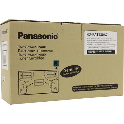 Тонер-картридж Panasonic KX-FAT430A7 чер. для KX-MB2230/2270/2510/2540