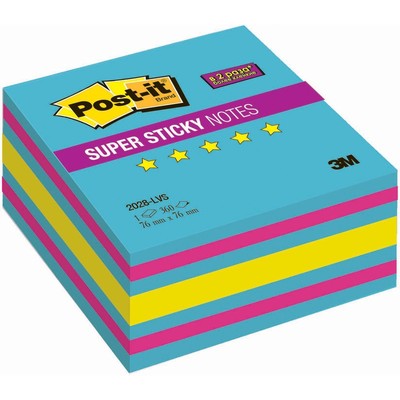 Блок-кубик Post-it Super Sticky куб 2028-LVI 76х76 love is 360 л.