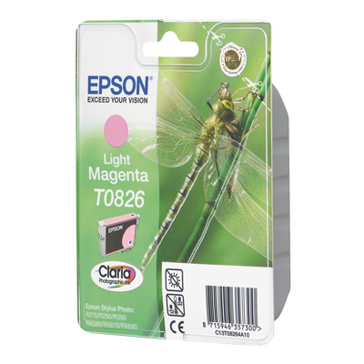 Картридж струйный Epson T0826 C13T11264A10 св.пурп. для R270/290/RX590