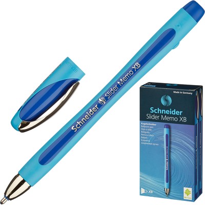 Ручка шариковая SCHNEIDER Memo 502/3 полимер корпус, синий, 0,8 мм Германия