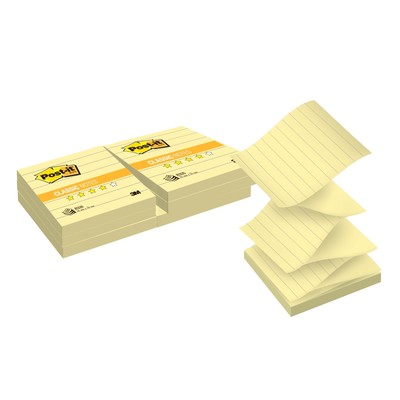 Блок-кубик Post-it Z-блок R335 76х76 6бл/уп. линованые