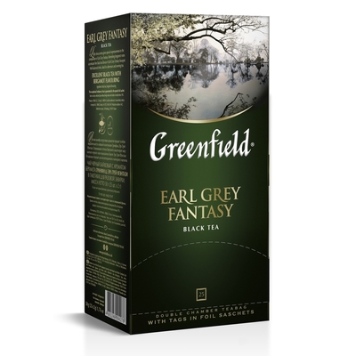 Чай Greenfield Earl Grey Fantasy черный фольгир.25пак/уп 0427-15