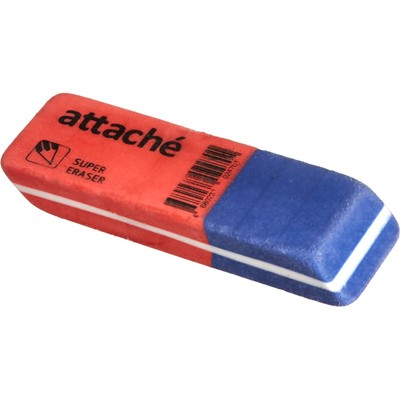 Ластик Attache,скош.форма для ручки и карандаша, 55х18х9мм