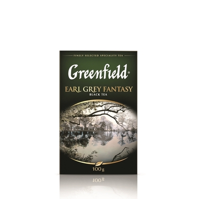 Чай черный Greenfield Earl Grey Fantazy листовой 100г 0426-14