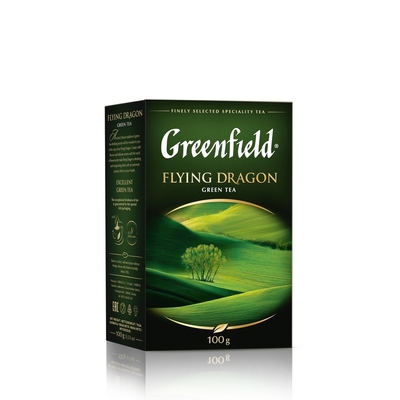 Чай Greenfield Flying Dragon листовой зеленый,100г 0357-14