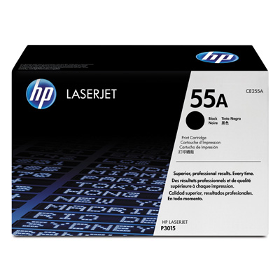 Картридж лазерный HP 55A CE255A чер. для LJ P3015d