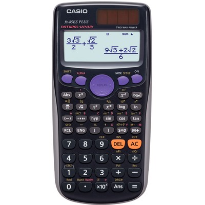 Калькулятор CASIO научный FX85ES PLUS 10+2 разряд., 249 мат.действи