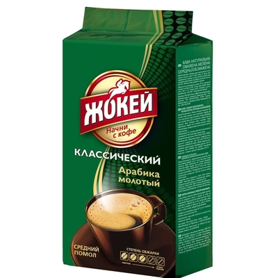 Кофе Жокей Классический молотый, 450г