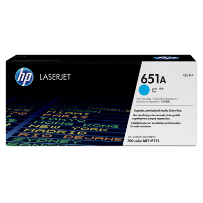 Картридж лазерный HP 651A CE341A гол. для СLJ Enterprise 700