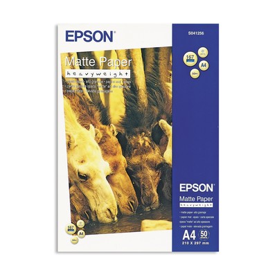 Бумага для цв.струй.печ. EPSON s041256 (А4, 167г, матов., пачка 50л)